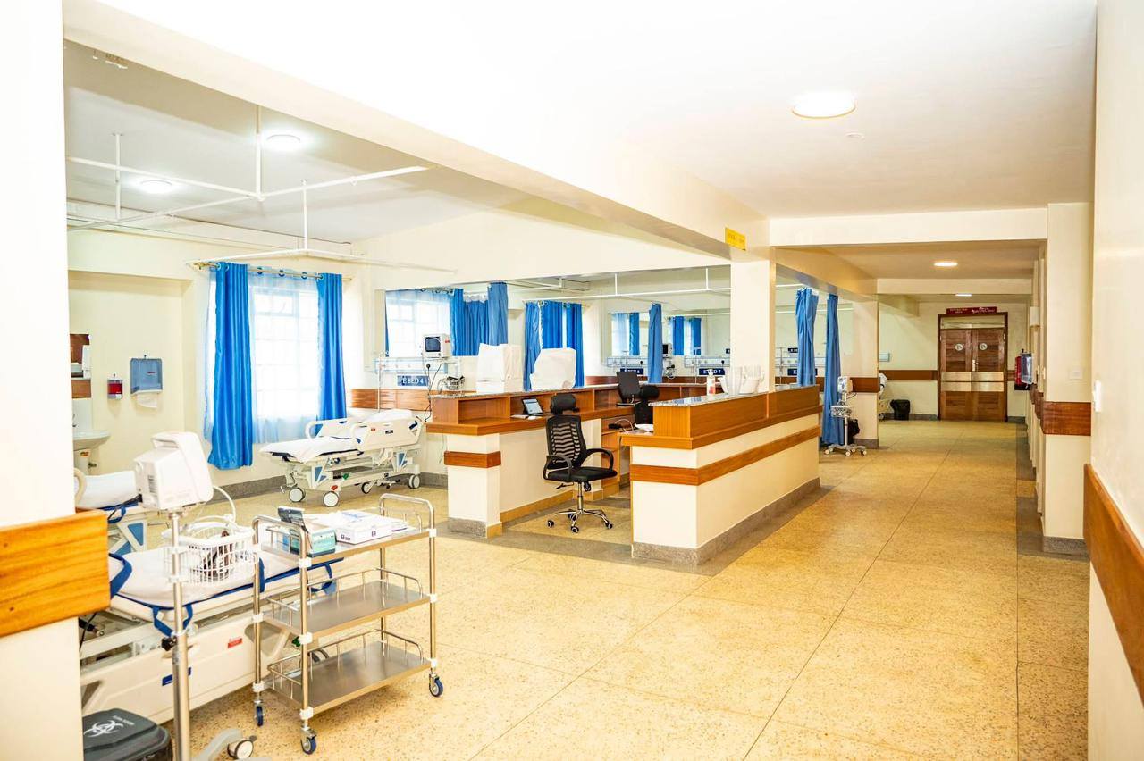New radiology equipment at Embu Level 5 Hospital — X-ray and ultrasound